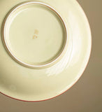 Palace Wall Red "Three Friends of Winter" Sancai Gaiwan