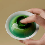 Dehua Imperial Jade Gradient Gaiwan