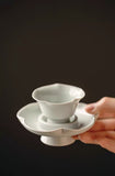 Yue Kiln Celadon Secret-Color Lotus Tea Cup Set